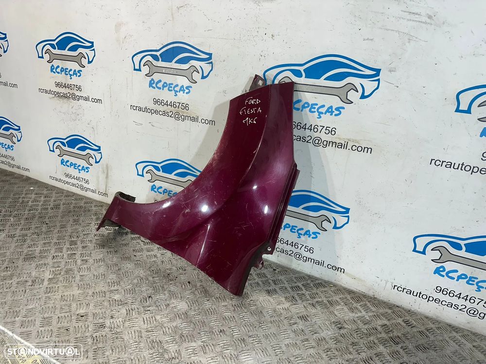 .Conjunto Guardalamas Esquerdo Direito Ford Fiesta MK6 VI 6 2008 - 2017 - 9