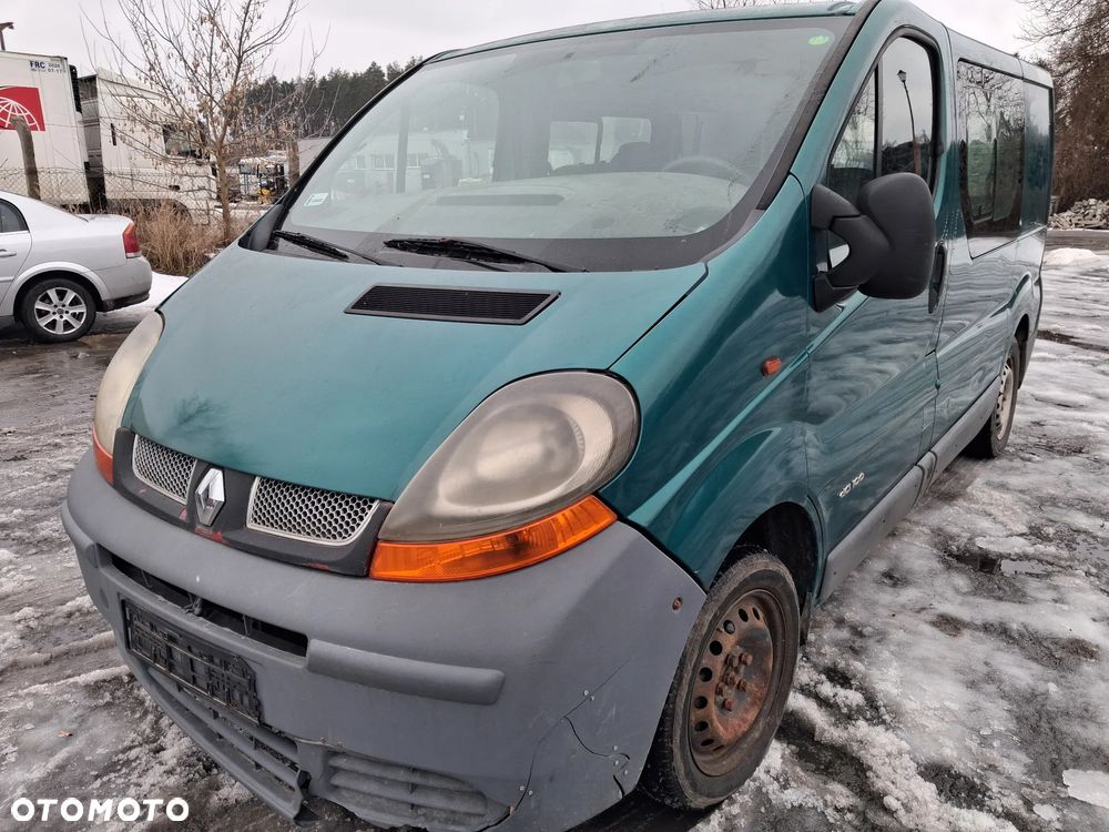 Renault Traffic II Opel Movano 2 Przód KOMPLETNY maska zderzak lampa błotnik pas przedni wzmocnienie czołowe chłodnica grill atrapa DO ZŁOŻENIA PO DZWONIE - 3