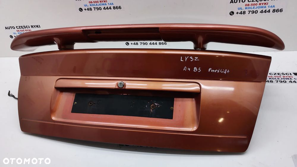 Audi A4 B5 Sedan Klapa Bagażnika przed lift LY3Z - 4