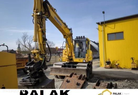 Komatsu Koparka kołowa KOMATSU PW 160-7E +ROTATOR , 2009 rok - 8