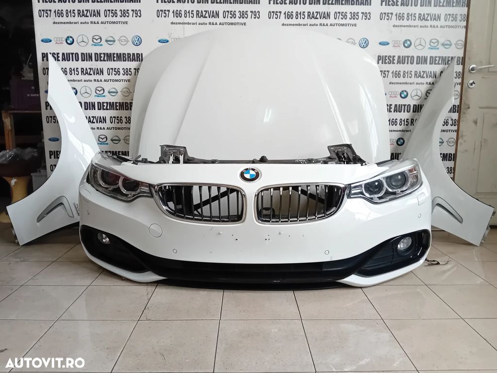Fata Completa BMW F32 F33 F36 LCI 2017-2020 Sport Line Bara Capota Far Aripi - 1