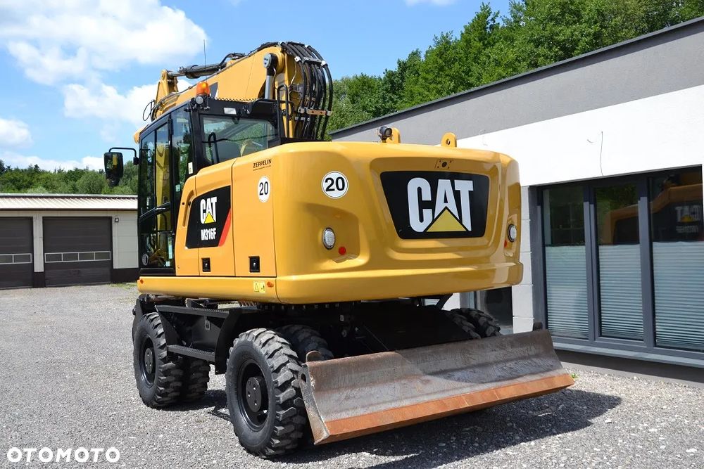 Caterpillar M 316 F, KOPARKA KOŁOWA - 7