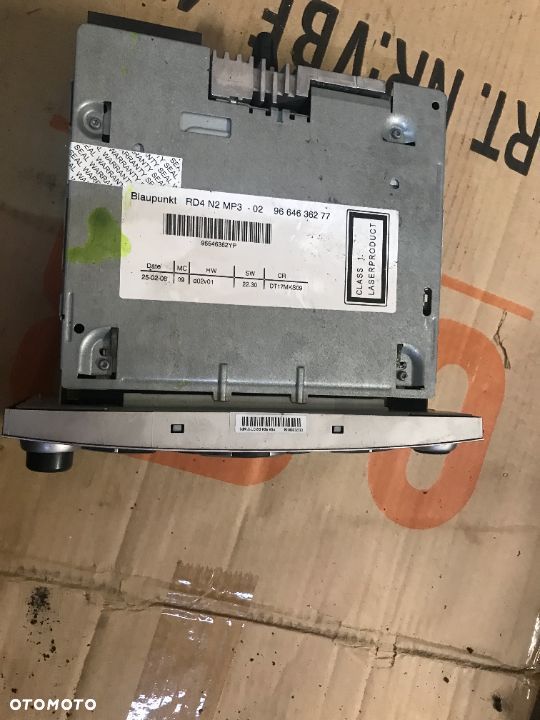 RADIO CD PEUGEOT 407 9664636277 - 3