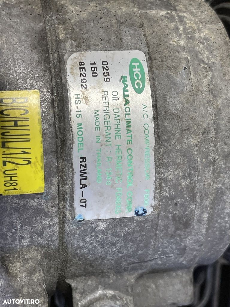 Compresor clima Ford Ranger 3.0 D 2006 - 2012 MD30DITC (1042) 02591508E292 - 5