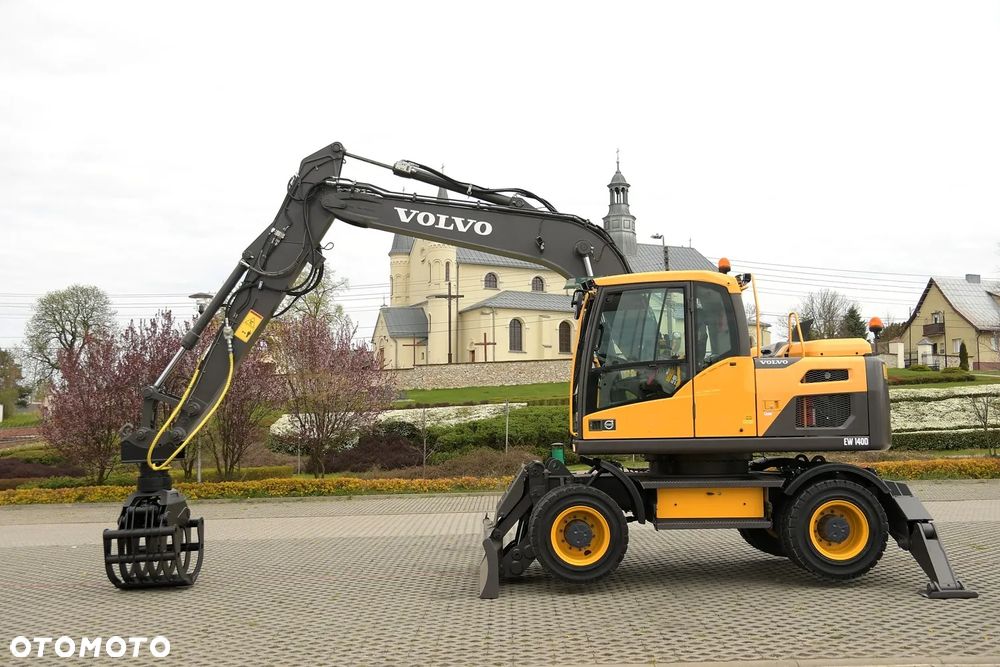 Volvo EW 140D Z ROTOTILT,/ CHWYTAK /10 900 MTG / PŁUG + PODPORY* - 4