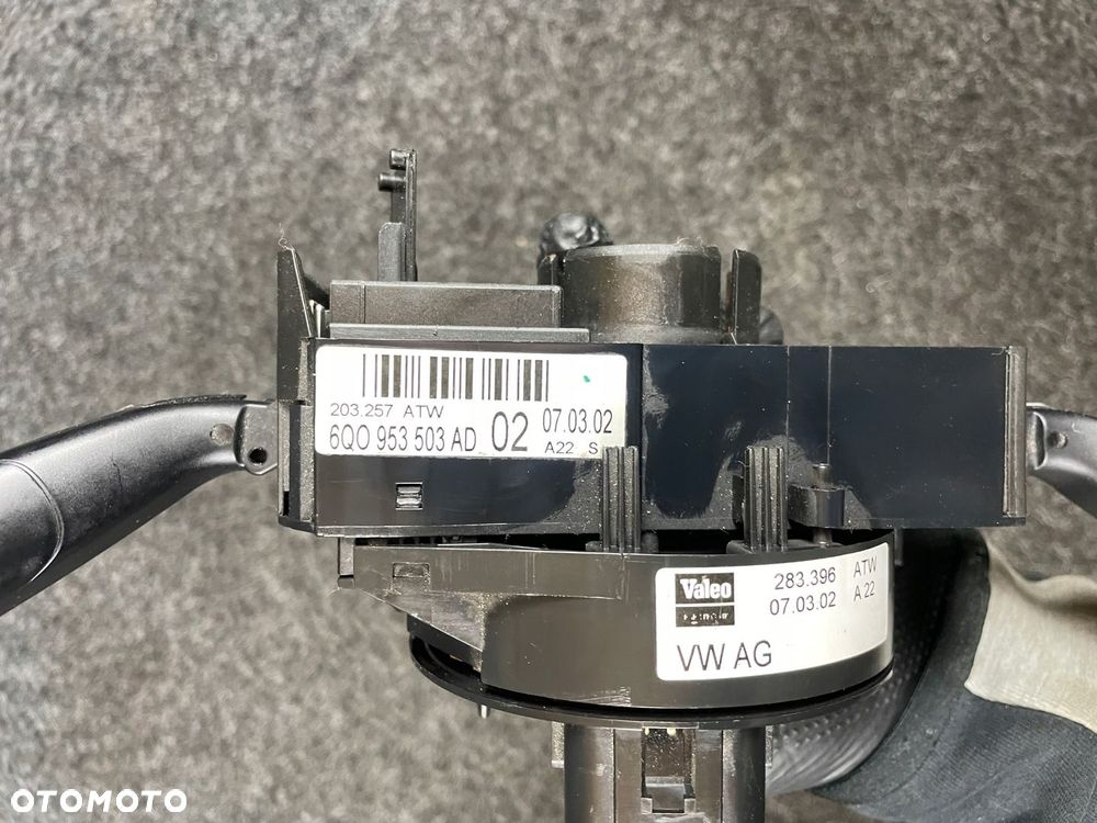 vw polo 9n przełącznik zespolony taśma 6q0953503ad - 7