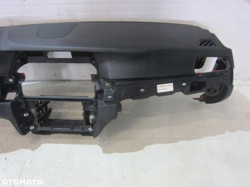 BMW F10 F11 DESKA ROZDZIELCZA KONSOLA CZARNA AIRBAG ORYGINAŁ 51459207381 - 3