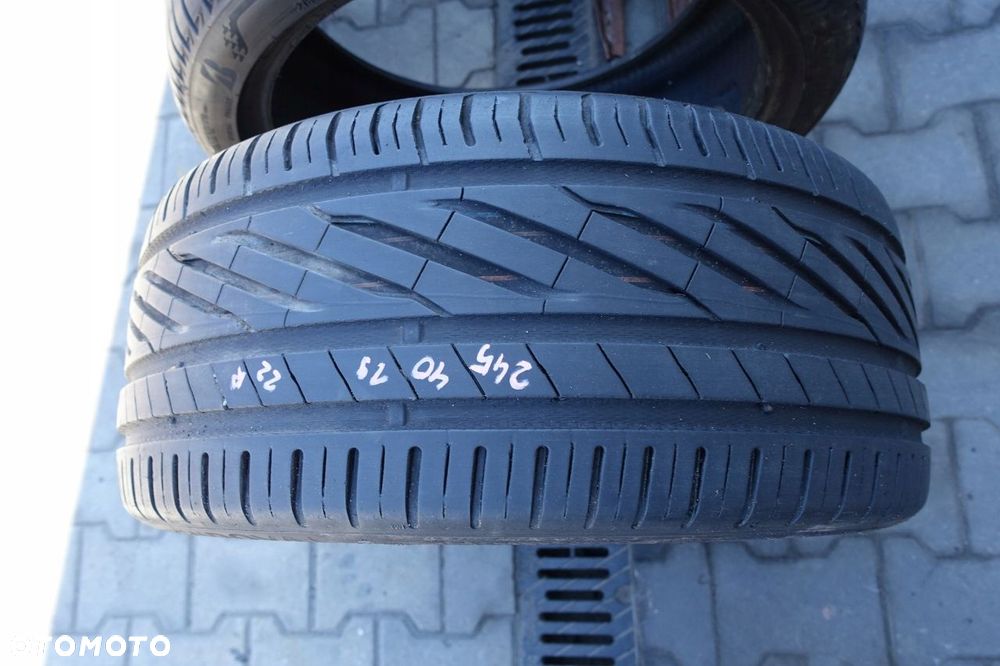 Opona letnie Uniroyal Rainsport 2 245/40/19 2022r bieżnik 6.5-7mm - 6