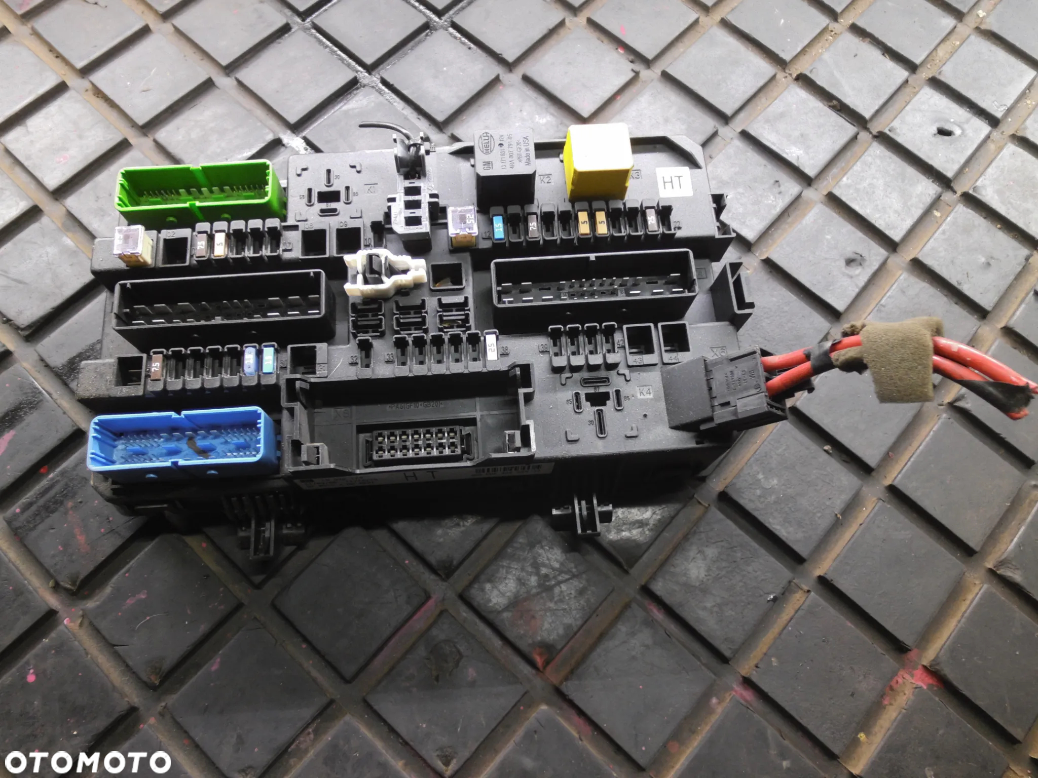 OPEL ASTRA H  1.9 CDTI STEROWNIK ZESTAW STARTOWY 0281012549 55198922 - 7
