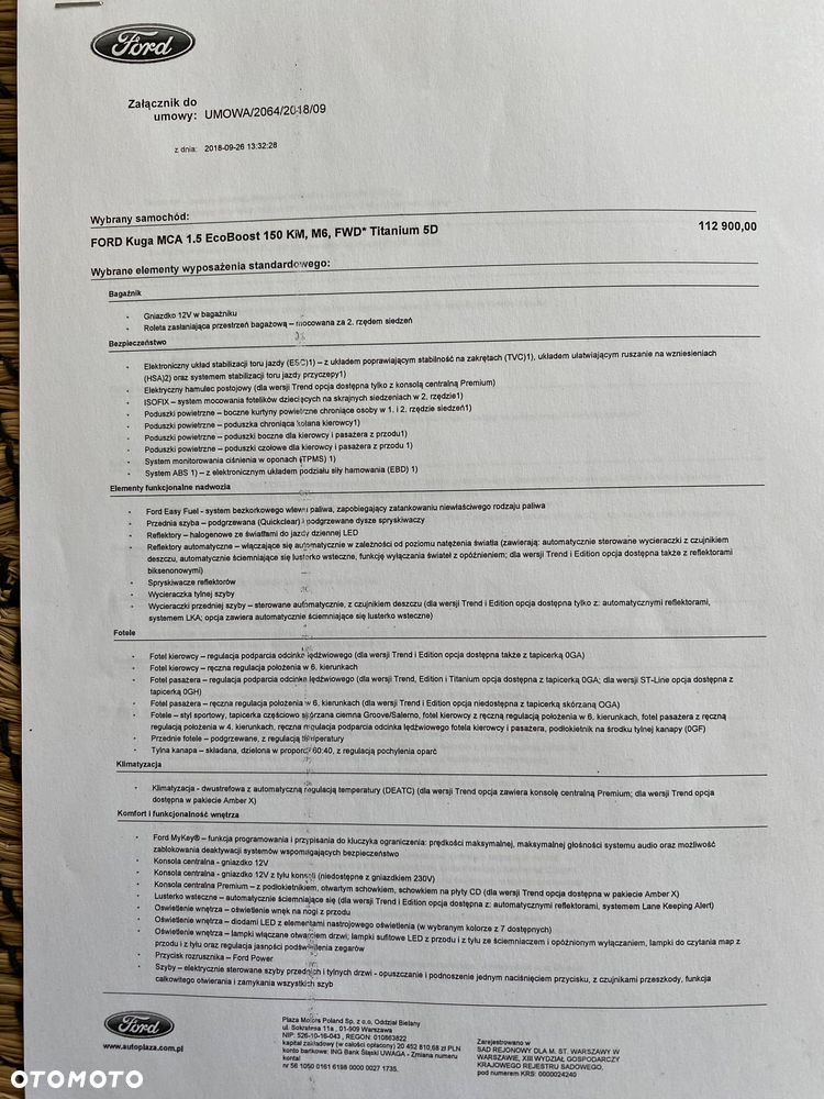 Ford Kuga 1.5 EcoBoost FWD Titanium ASS MMT6 - 21