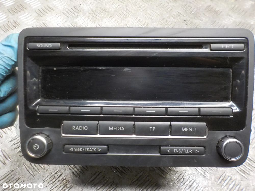 VOLKSWAGEN PASSAT B7 RADIOODTWARZACZ 1K0035186AQ - 1