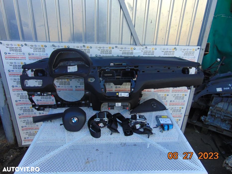 Plansa bord BMW x1 f48 f49 airbag sofer pasager centuri fata stanga dr - 3