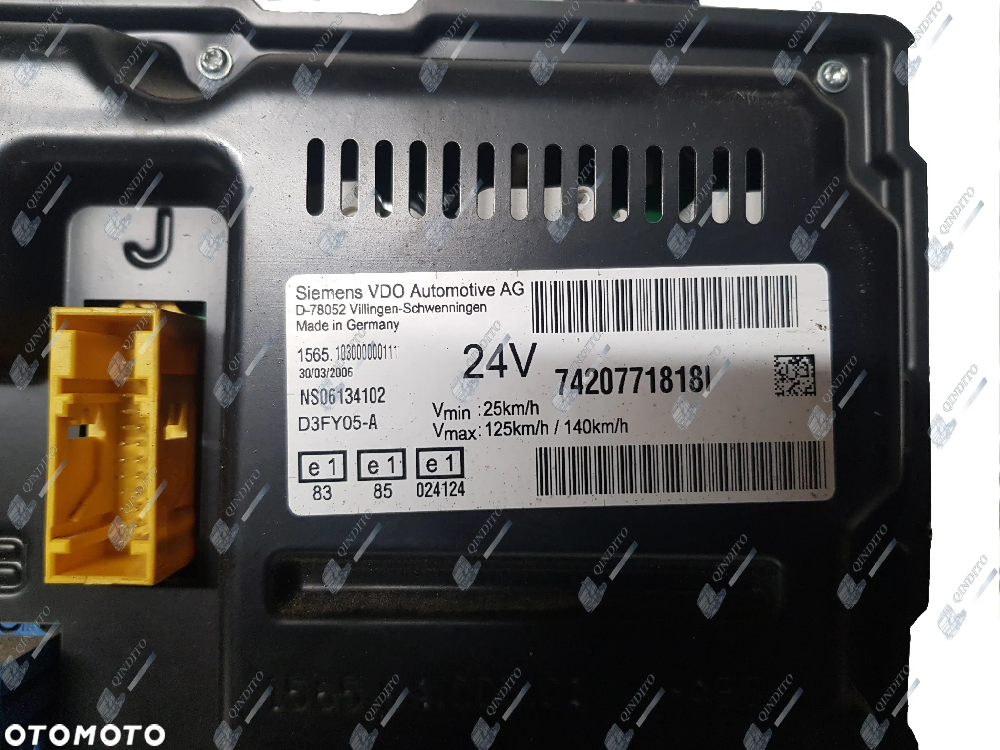 LICZNIK ZEGARY RENAULT PREMIUM 7420771818I - 3