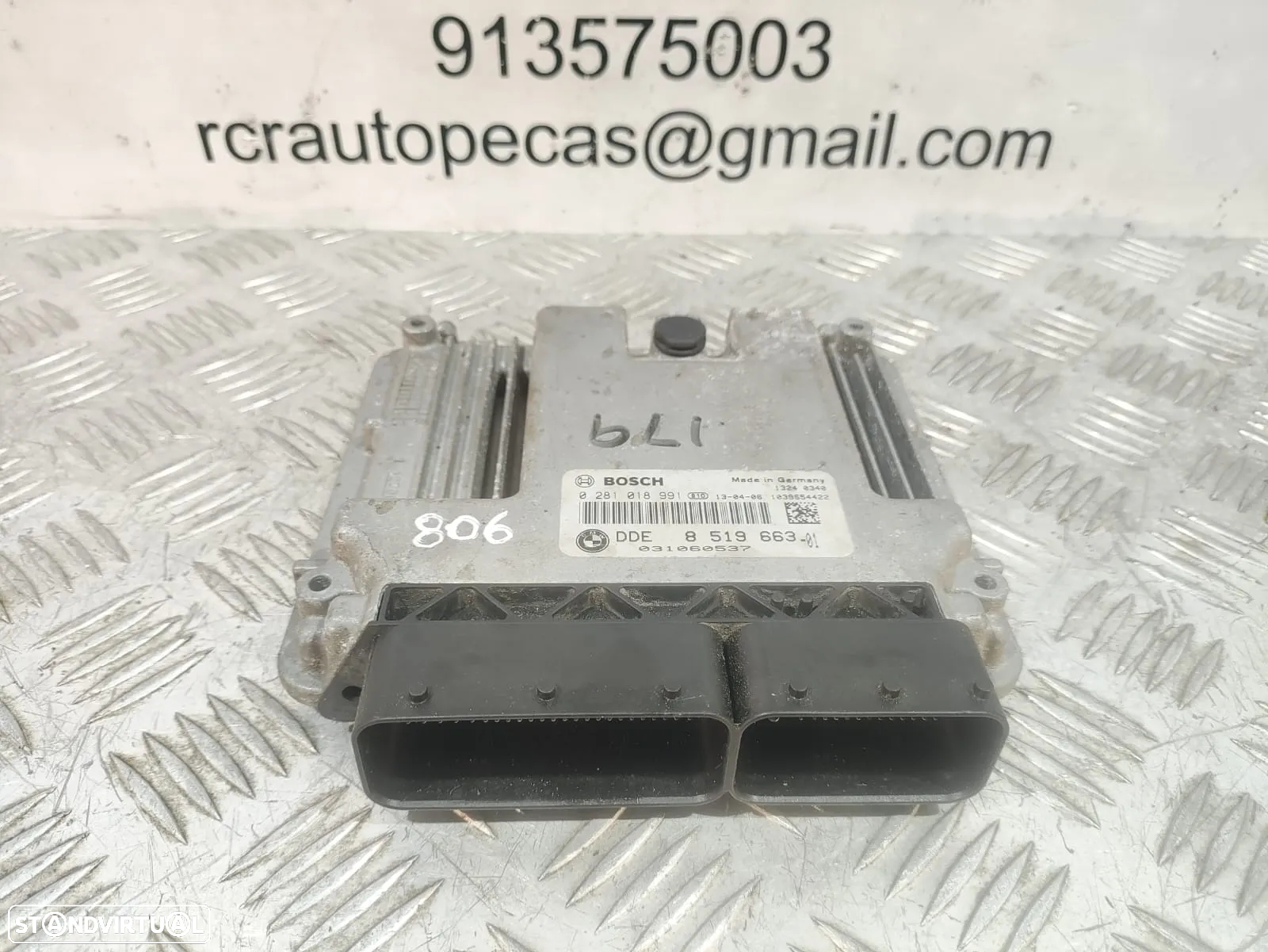 CENTRALINA 519663 ECU MOTOR BOSCH BMW MINI COOPER R55 LCI R56 LCI R57 LCI R58 R59 R60 R61 - 3
