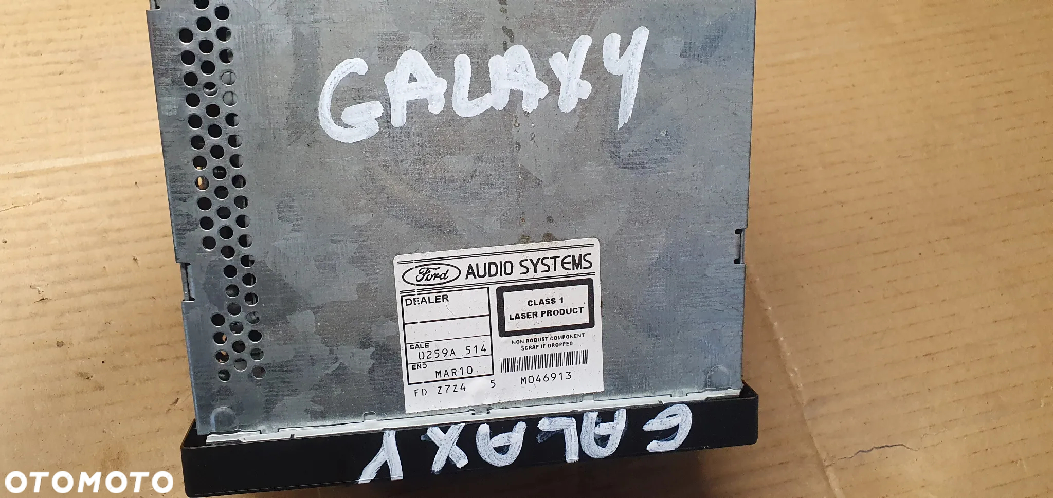 Radio radioodtwarzacz fabryczny KOD Ford Galaxy MK1 Lift 4M21-18K876-KA 7M5035195C - 7