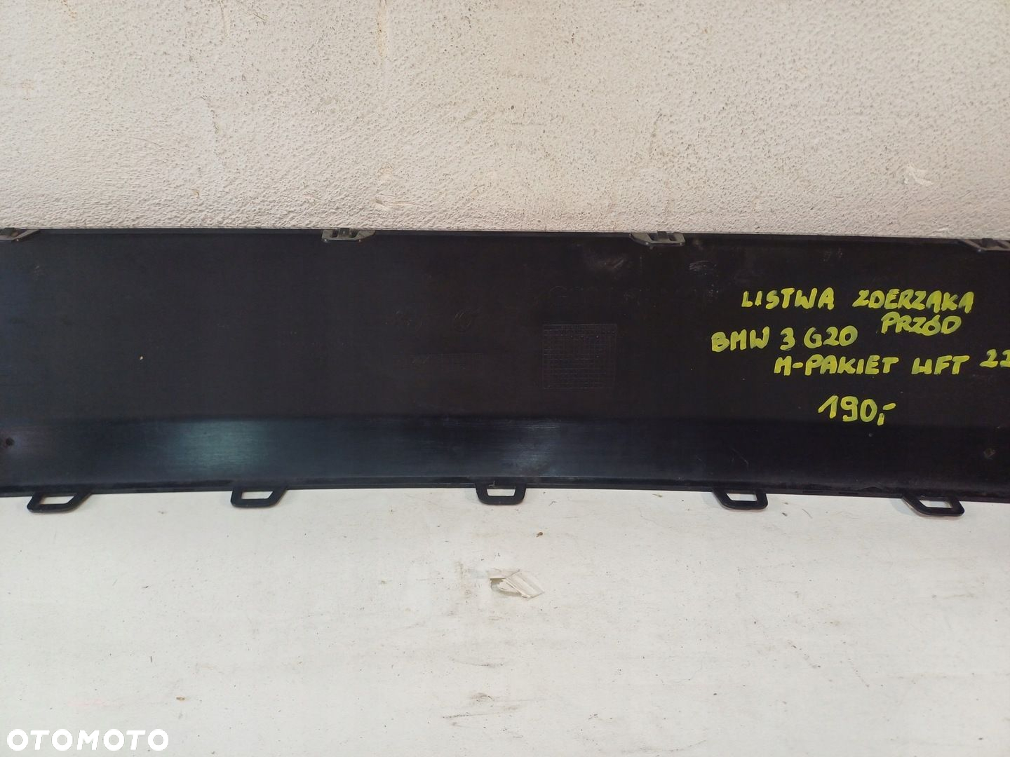 LISTWA ZDERZAKA PRZEDNIEGO PRZÓD BMW 3 G20 M-PAKIET LCI LIFT 22- - 8