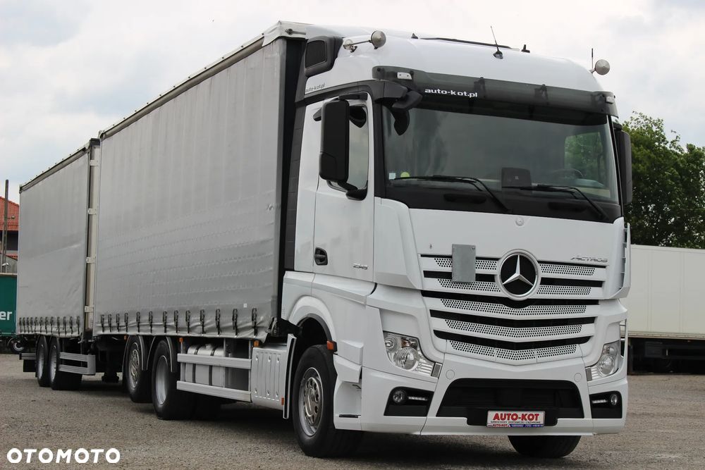 Mercedes-Benz ACTROS 2545 /6X2/ LODÓWKA /PRZEJAZDOWY/ ZESTAW 120M /GPS/*SERWIS*/ SUPER STAN / - 17