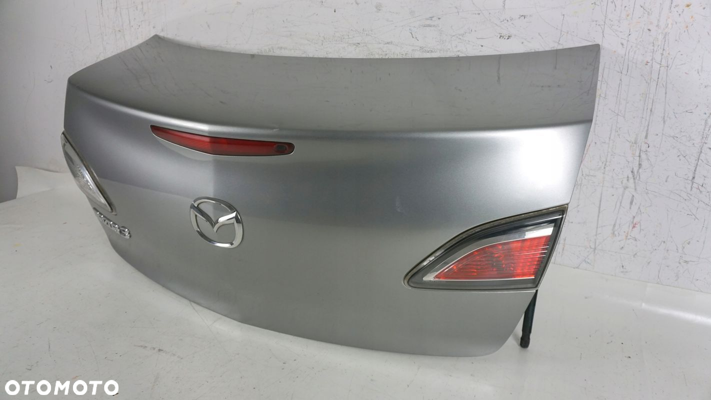 KLAPA TYŁ TYLNA TYLNIA MAZDA 3 II BL III 09-13 SEDAN 4D 2009-2013 SZARA - 4