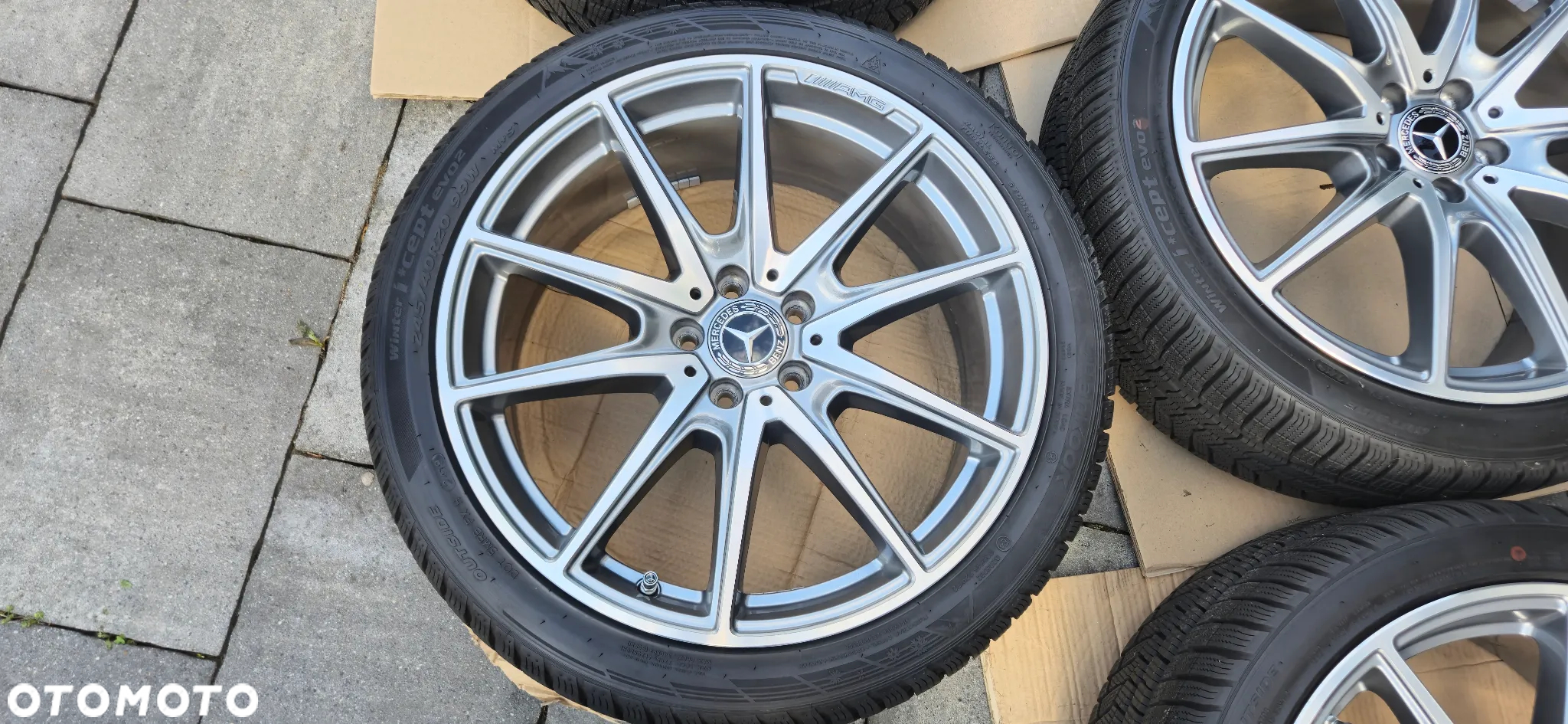 Nowe Oryginalne Felgi Koła 20" 5x112 Mercedes-Benz AMG W222 Zima Stan Idealny - 9