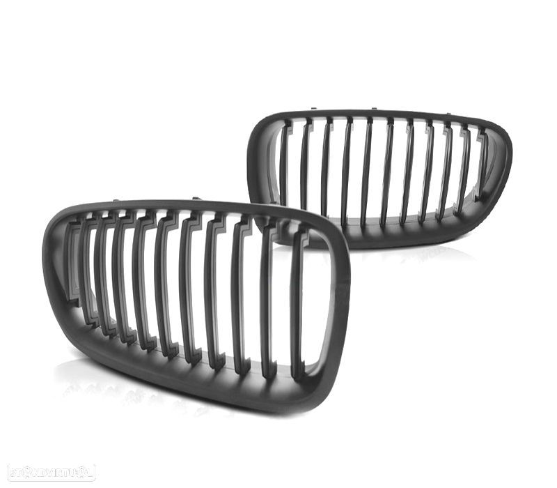 GRELHAS FRONTAIS BMW F10 F11 2010+ PRETO FOSCO - 1