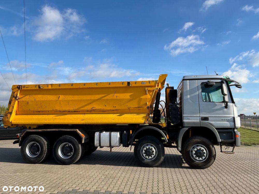 Mercedes-Benz ACTOROS 4144, skrzynia EPS, napęd 8x8 , KH Kipper wywrotka , wersja wzmocniona 5 piór tył, wywrotka , mulda , - 6