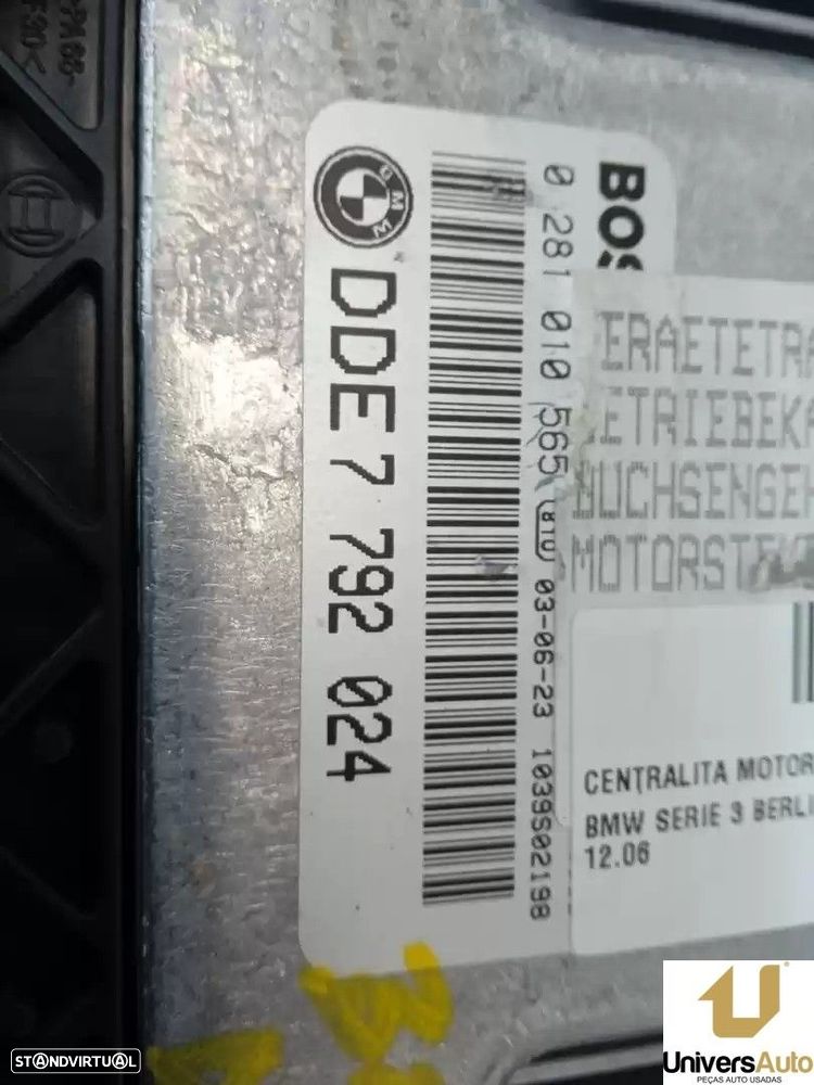 CENTRALINA MOTOR UCE BMW 3 2003 -0281010565 - 2