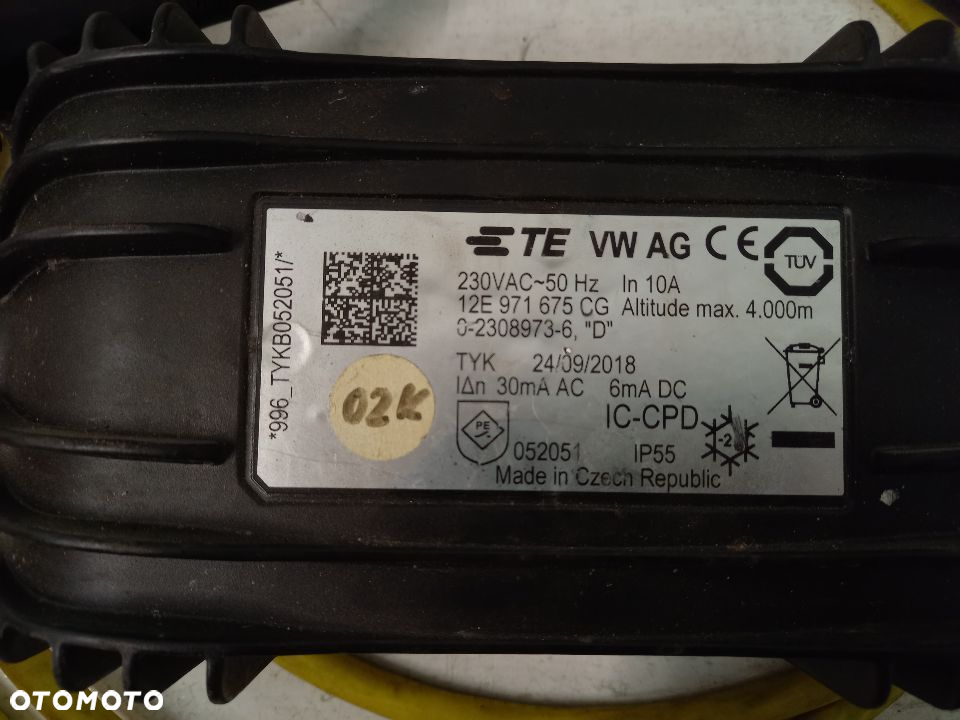 Vw Golf VII UP Passat B8 VW AG ETE elektryk ladowarka prostownik zasilacz TYP 2 - 3