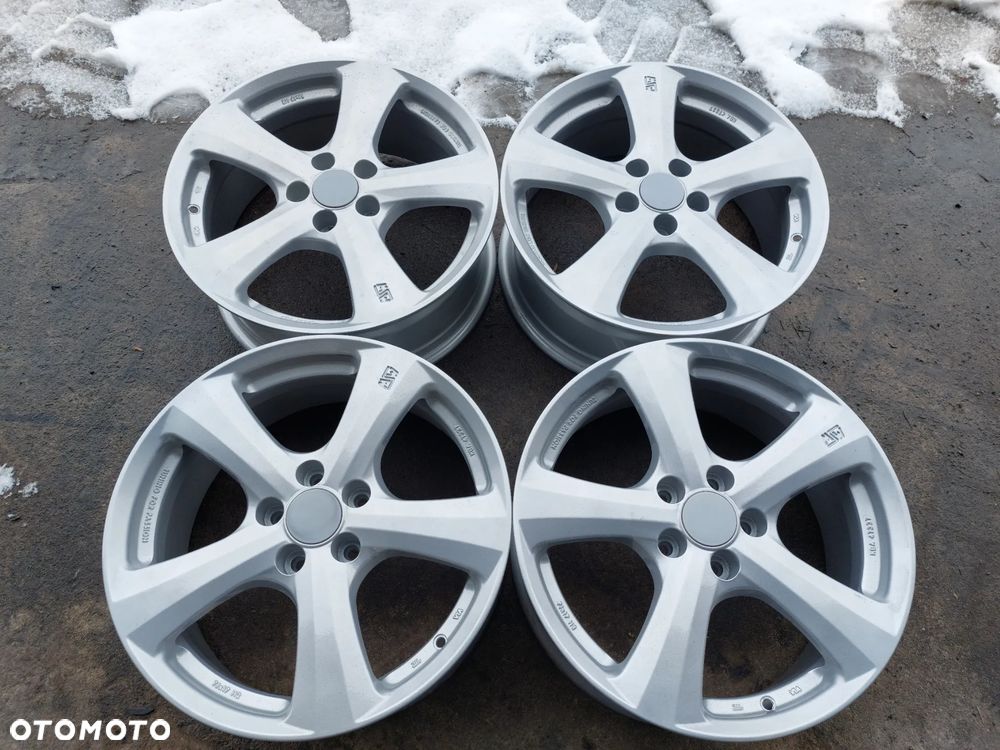 AUDI A4 A3 FELGI ALUMINIOWE R17 7J ET32 5X112 ODŚWIEŻONE JAK NOWE ! - 1
