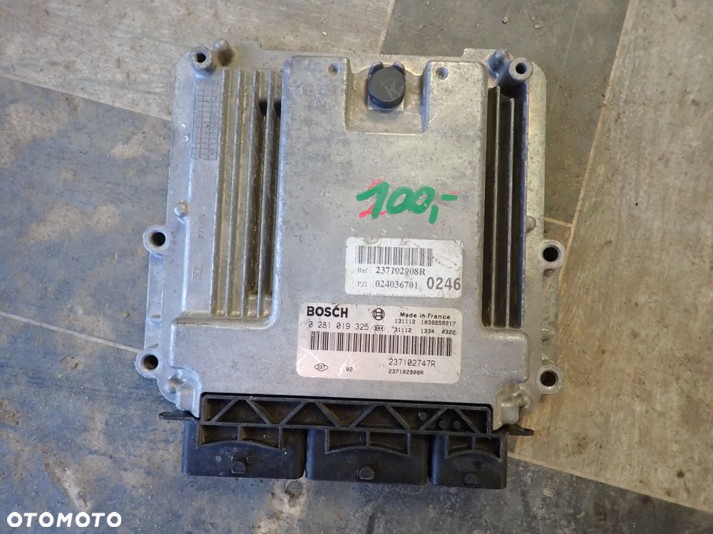RENAULT KANGOO 1.5 KOMPUTER SILNIKA 0281019325 - 1