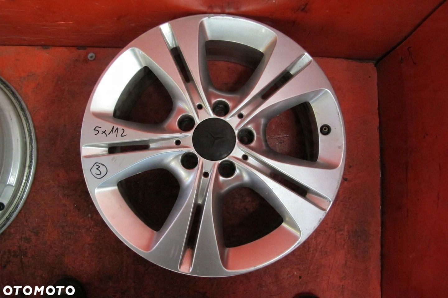 MERCEDES C-KLASA W204 W205 FELGI ALUMINIOWE 17 7J ET48.5 5x112 KOMPLET - 9