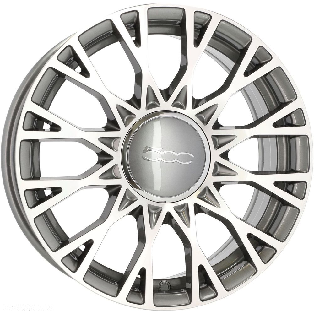4x Felgi Aluminiowe 16 m.in. do FIAT 500 312 FA1 Albea 170 Brava 182 Bravo 182 198 Coupe 175 Croma 1 - 8