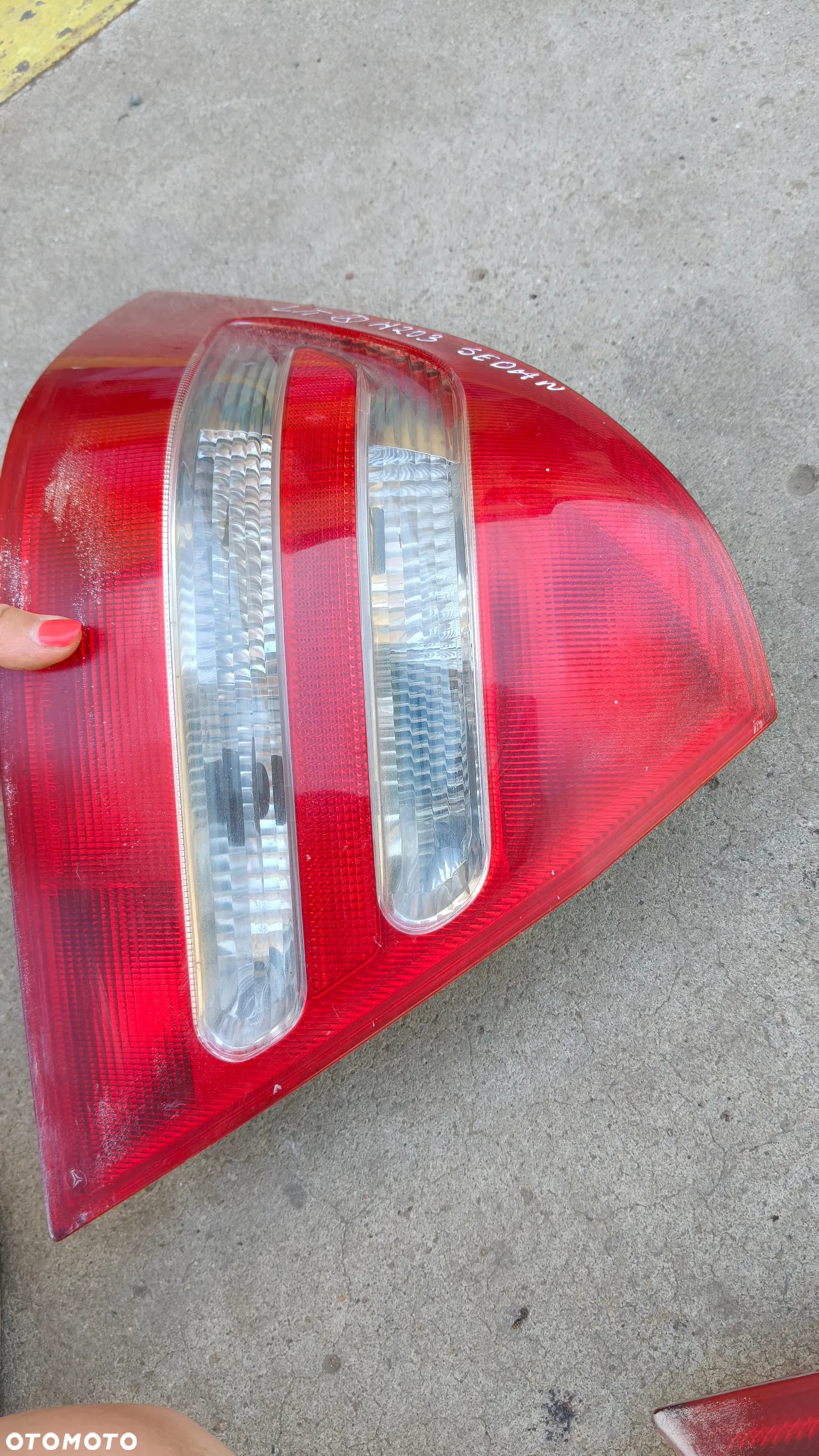 Lampa Mercedes w203 sedan lewy prawy tył - 4