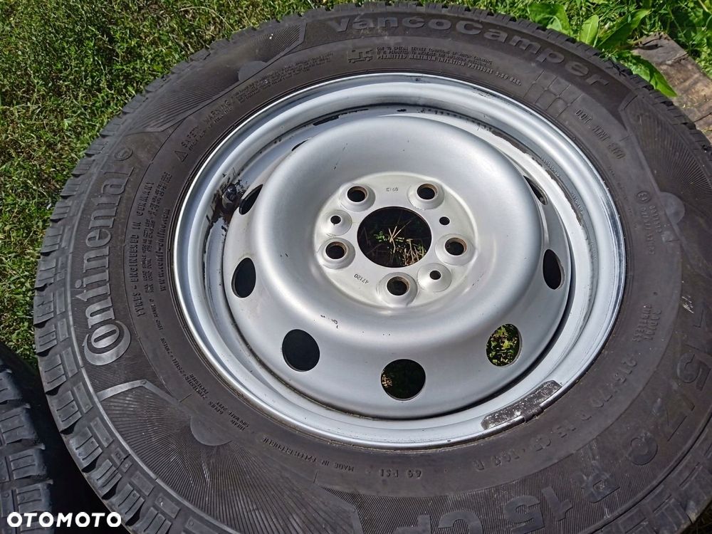 koła stalowe 5x118 Jumper Ducato Boxer opony lato 215/70 15C - 5