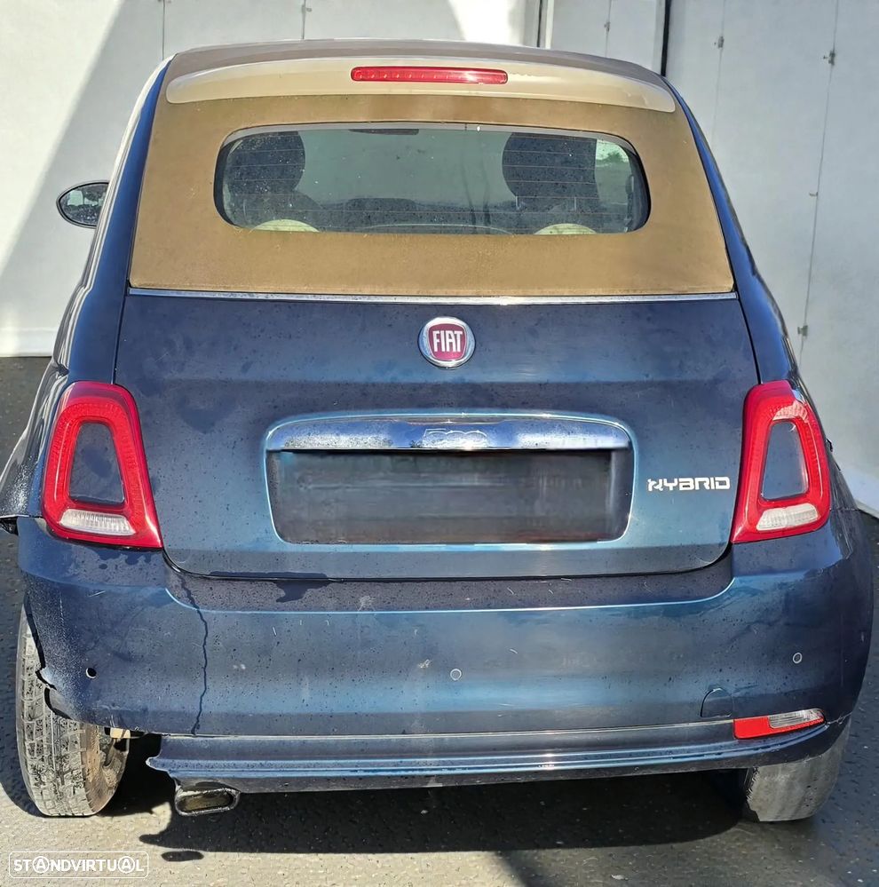 Fiat 500 1.0 Mild Hybrid – Gasolina/Elétrico – 69 cv / 51 kW – 2020 - VIATURA PARA PEÇAS! - 7