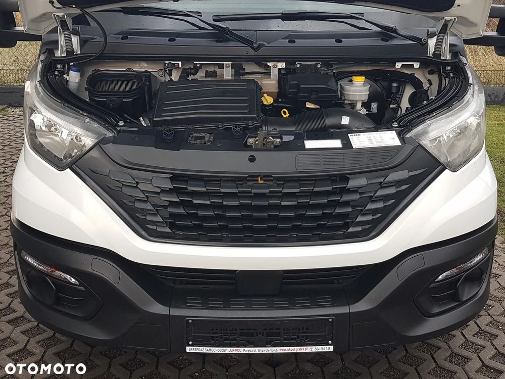 Iveco DAILY KONTENER NISKOPODŁOGOWY 4,43x2,23x2,42 SKLEP KAMPER KONIOWÓZ BAR KLIMA - 14