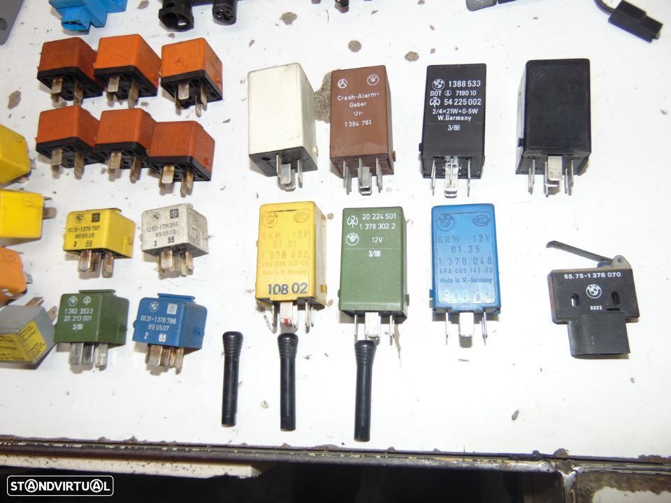 Bmw 735i e32 botões dos vidros elétricos e+ peças - 11