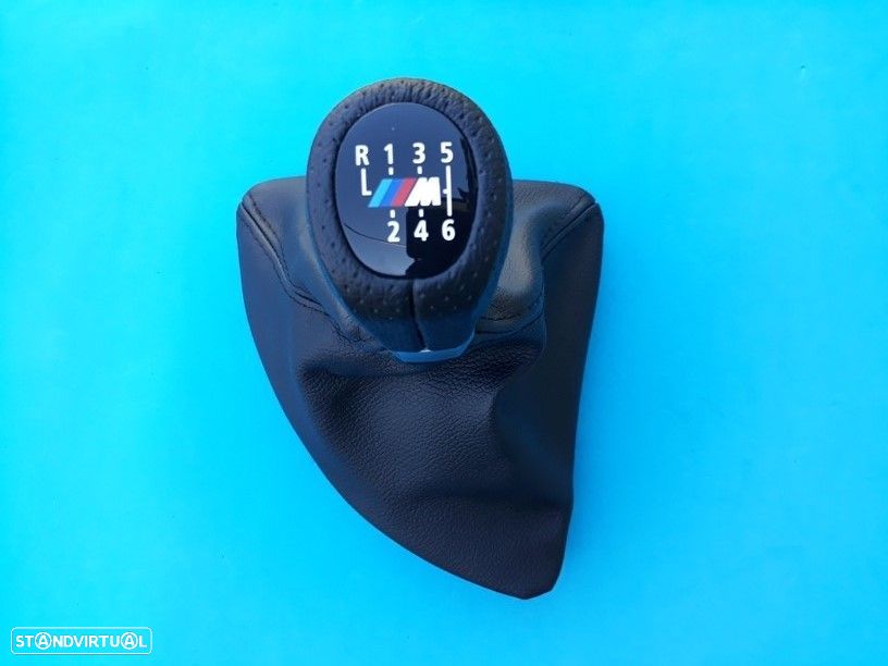 Moca manete alavanca velocidades Bmw serie 1  E87  pack M   2004-2010    NOVA - 1