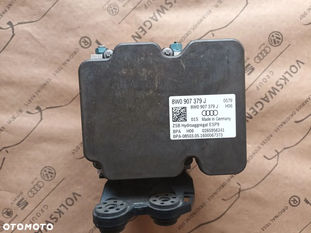 Audi Starownik Pompa hamulcowa ABS A4 B9 8W8W0907379J 8W0614517M 72km nowa - 1