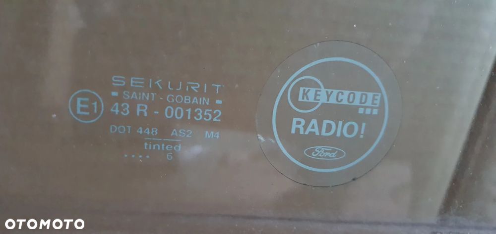 Szyba prawy przód przednia prawa Ford Escort MK7 Cabrio AS2 96r - 4