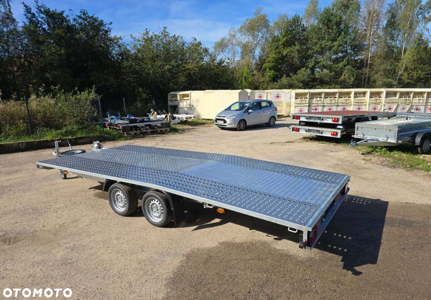 Niewiadów Laweta dwuosiowa Niewiadów (Boro) Jupiter NM 500 x 210 cm wypełnienie ALU DMC 3000 kg - 6