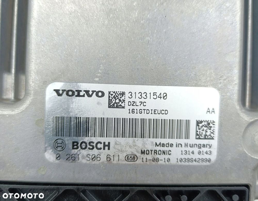 KOMPUTER SILNIKA STEROWNIK VOLVO V60 1.6 31331540 - 3