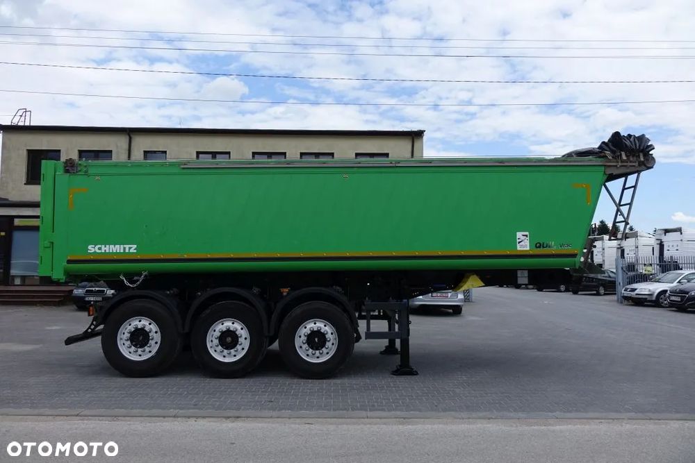 Schmitz Cargobull WYWROTKA 27,8m3 / ALUMINIOWA/  OSIE SCHMITZ /OŚ PODNOSZONA / ALUMINIOWE FELGI / SZYBER ZBOŻOWY / PLANDEKA / KLAPODRZWI - 4