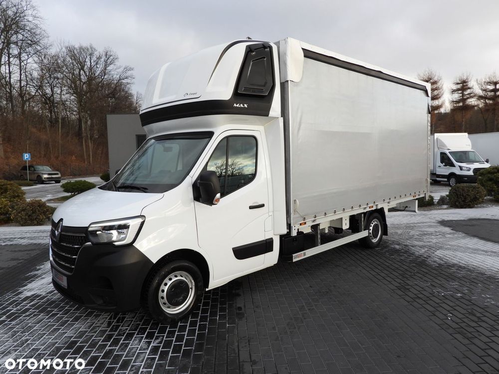 Renault MASTER PLANDEKA 10 PALET WEBASTO TEMPOMAT LEDY PNEUMATYKA KLIMATYZACJA  165KM - 19