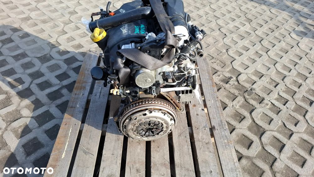 SILNIK KOMPLETNY K9KB410 1.5 DCI NISSAN JUKE F15 2012 OSPRZĘT CONTINENTAL - 6