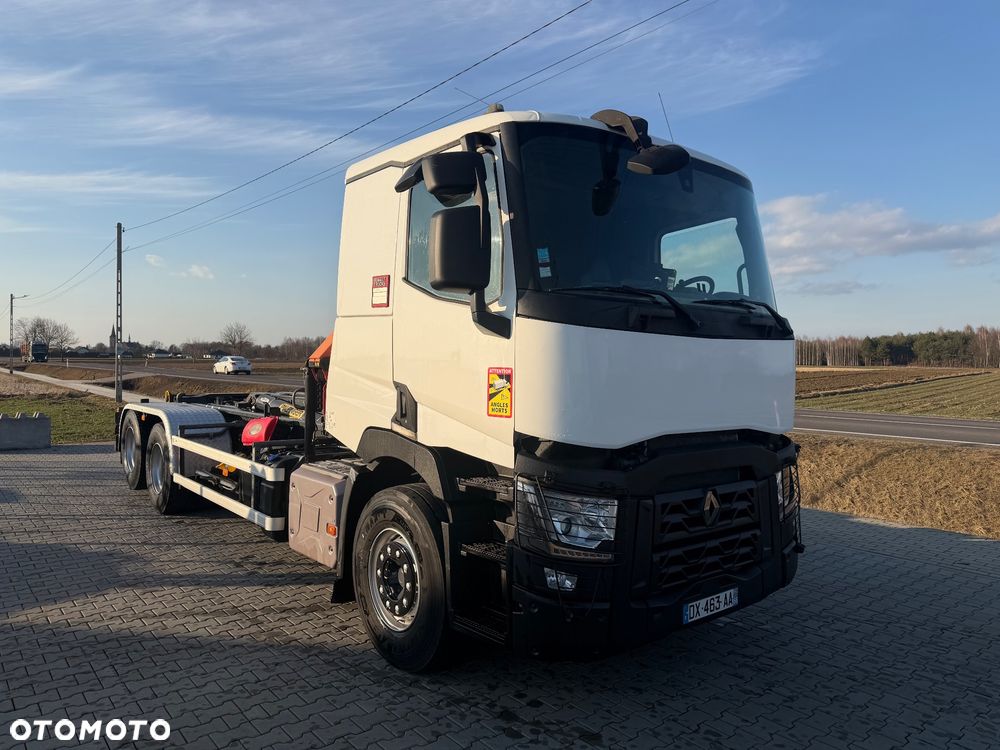 Renault C460 !! 6x2 !! Hakowiec + HDS !! Import France - 4