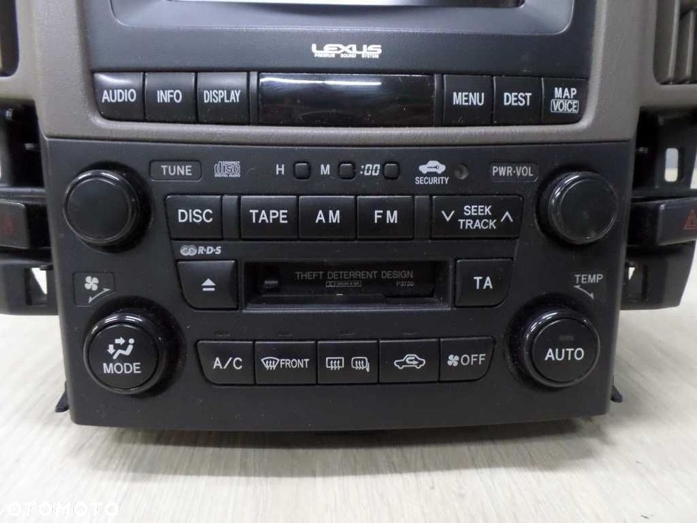 LEXUS RX 300 00-03 RADIO LCD NAWIGACJA EKRAN PANEL NAWIEWU 86120-48100 84010-48050 - 3