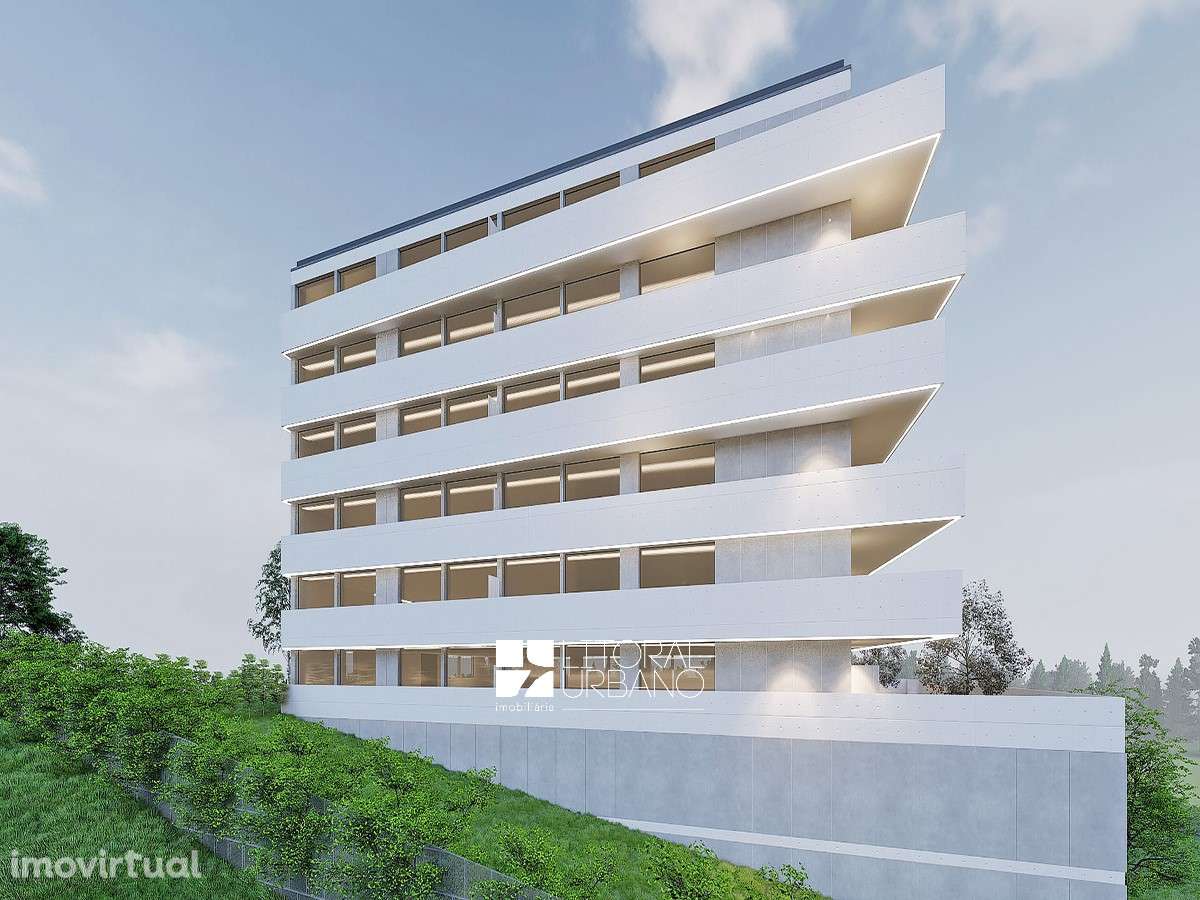 Apartamento T2 com varanda e garagem em Canidelo - Grande imagem: 3/20