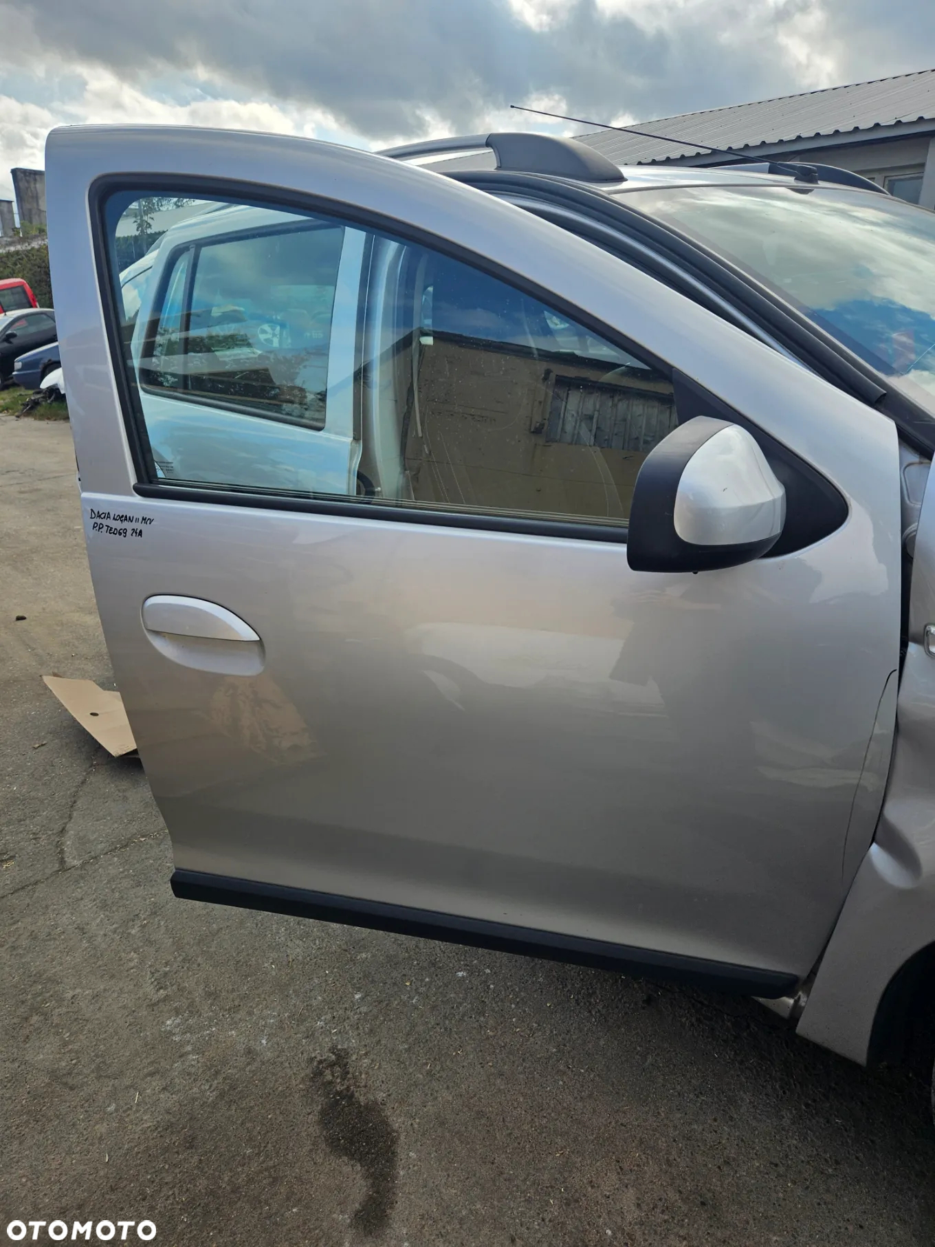 DACIA LOGAN II MCV DRZWI PRAWY PRZÓD PRAWE PRZEDNIE TED69 - 5