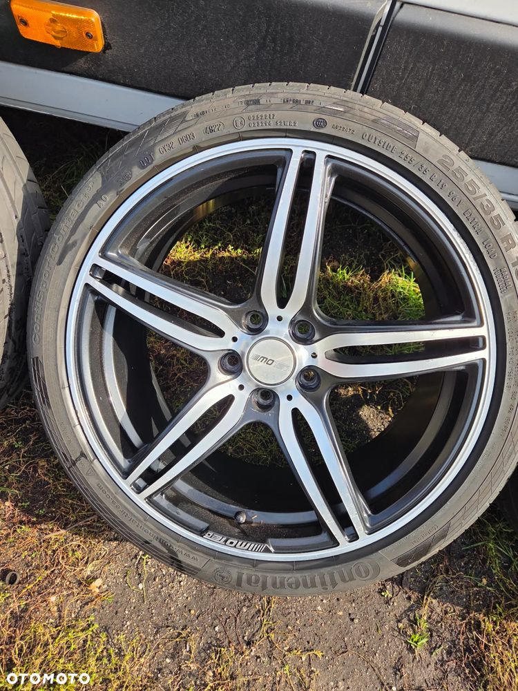 Koła letnie Felgi aluminiowe Motec MCT4-8519 19 Cali 8.5Jx19H2 5x112 ET 45 57,1 255/35R19 96Y Dot 4822 2022 Rok Continental ContiSportContact 5P - 6