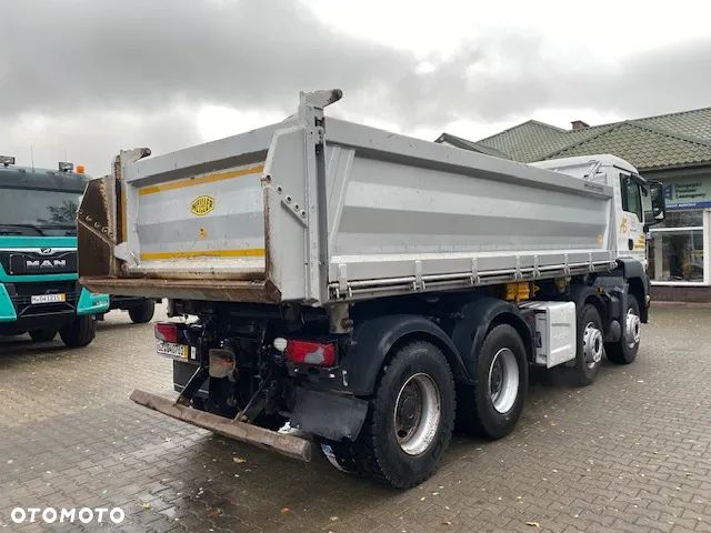 MAN TGS 35.460 8X4 wywrotka 3-str MEILLER Bordmatik 2018r, - 8